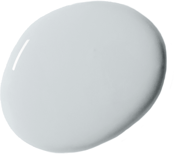 Paled Mallow Wall Paint color swatch, a pale grey blue neutral