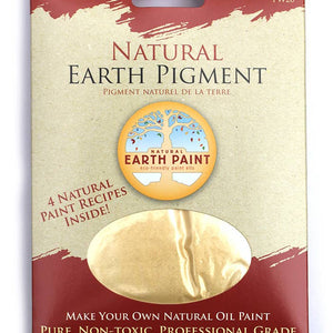 Natural Gold Mica – 2 oz by Natural Earth Paint