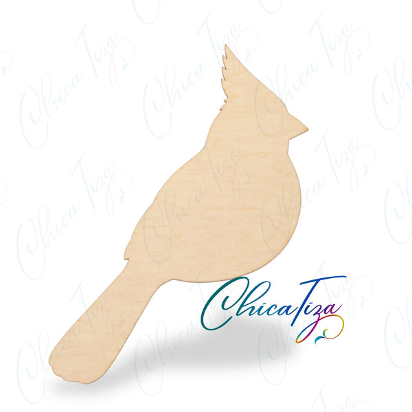 Unfinished cardinal wooden blank by ChicaTiza