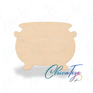 Unfinished cauldron wooden blank by ChicaTiza