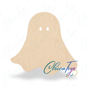 Unfinished ghost wooden blank by ChicaTiza