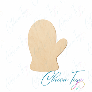 Mitten Wood Cutout Craft Blank by ChicaTiza