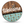 Welcome—Get Ready to Grill Craft Kit by ChicaTiza — round wooden design on a white background with a soft shadow