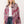 Gisele Embroidered Poncho: Mulberry with Mauve / One Size Fits Most