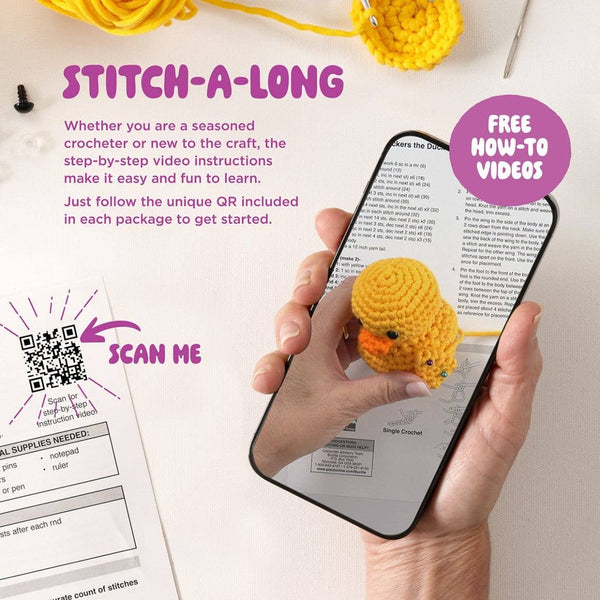Plaid Crafts - Bucilla Amigurumi Crochet Kit - Juno the Mushroom