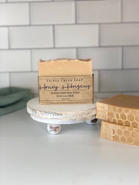 Honey Hibiscus - Goat Milk Soap