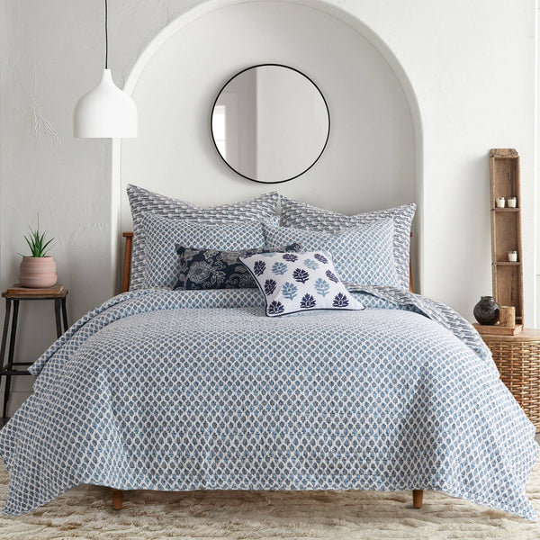 Levtex Home - Aditya Navy Pillow: 12x24