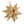 6” Paper Mache Moravian Star Ornament