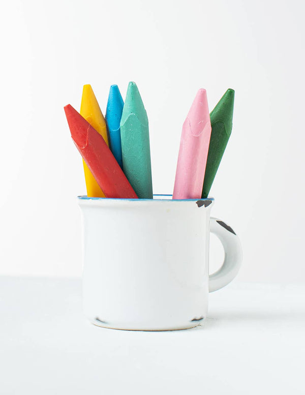 Triangular Beeswax Crayons – Natural & Easy to Grip