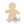 Unfinished maple gingerbread man wood cutout craft blank by ChicaTiza