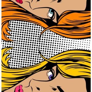 Mesmer-Eyes Pop Art A3 Posh Chalk Deluxe Decoupage