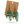 Pothos Hanging Plant Earrings displayed on a kraft earring card