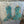 Teal patina hand-painted filigree boot earrings by Wisp & Fern