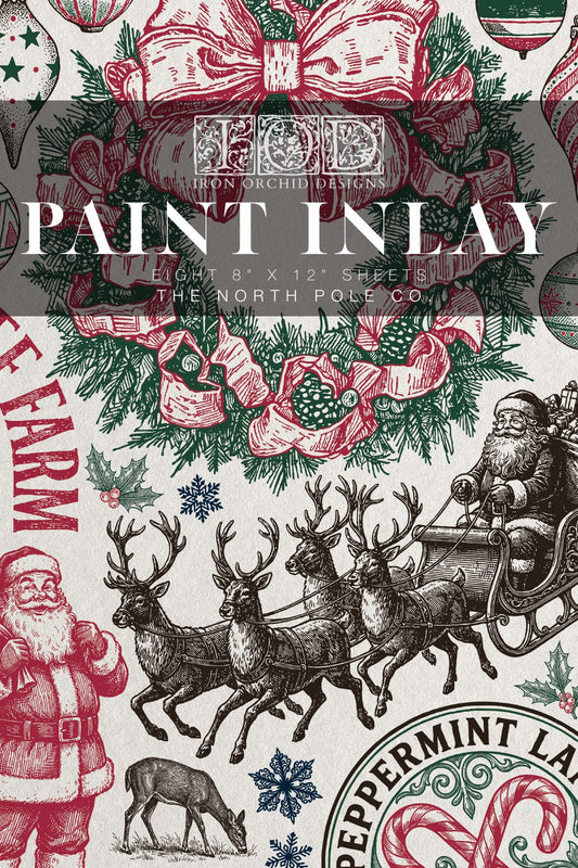 The North Pole Co IOD Paint Inlay 8x12 Pad