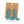 Hand-painted turquoise filigree cowboy boot earrings on a kraft display card