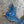 Blue Filigree Hummingbird Earrings — original photograph