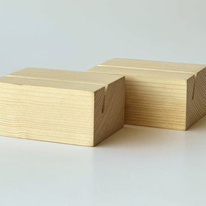 IOD Wood Block Stands – Pack of 2