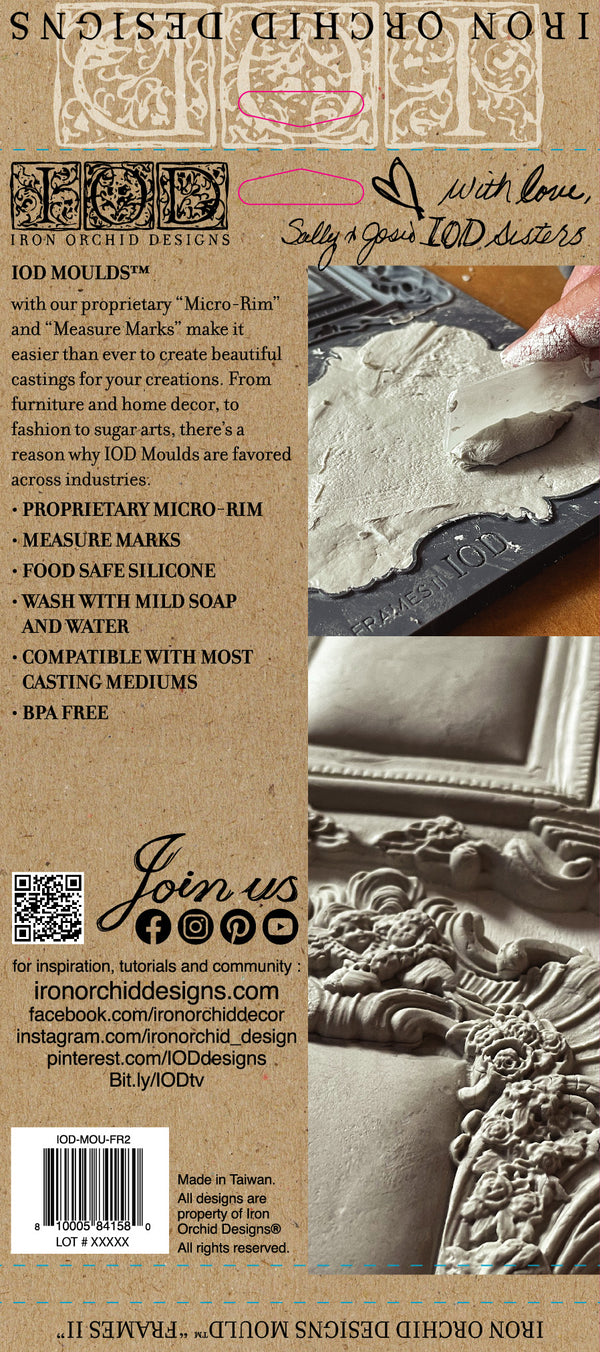 IOD Frames 2 6X10 IOD Moulds™