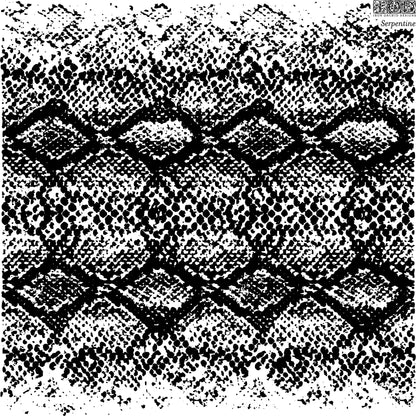 IOD Serpentine 12x12 IOD Stamp™