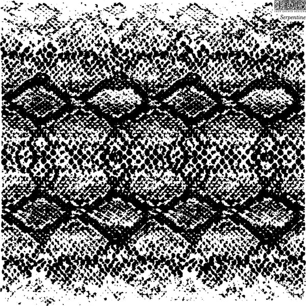 IOD Serpentine 12x12 IOD Stamp™