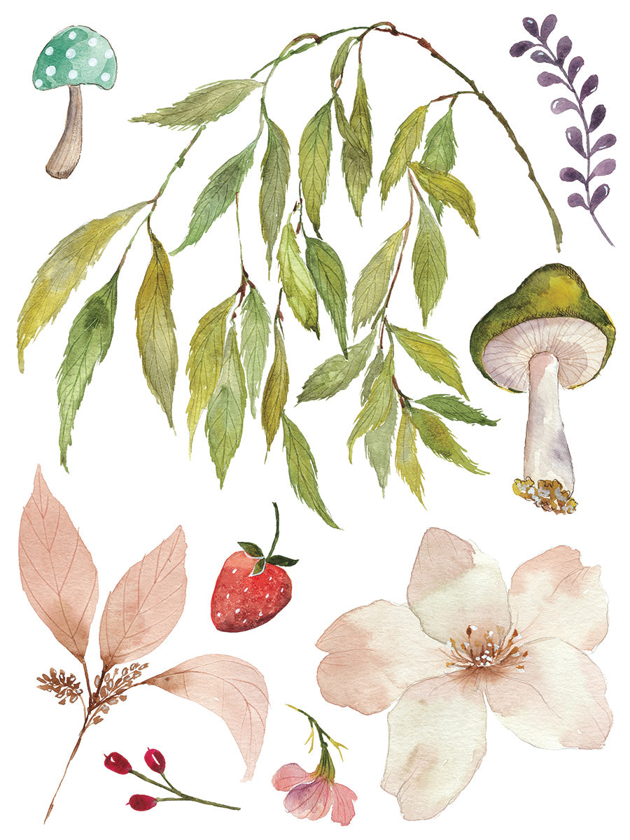 IOD  Whispering Willow IOD Transfer 12x16 Pad™