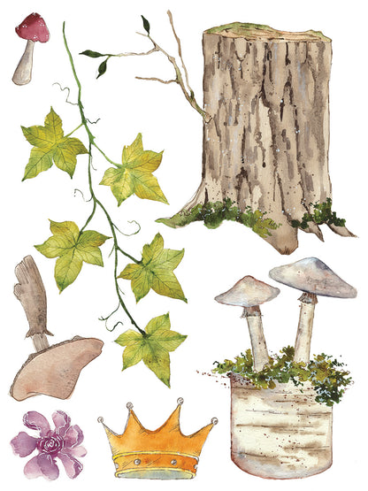 IOD  Whispering Willow IOD Transfer 12x16 Pad™