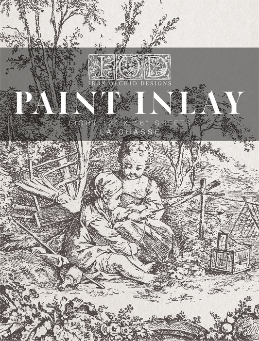 IOD La Chasse IOD Paint Inlay 12x16 Pad™