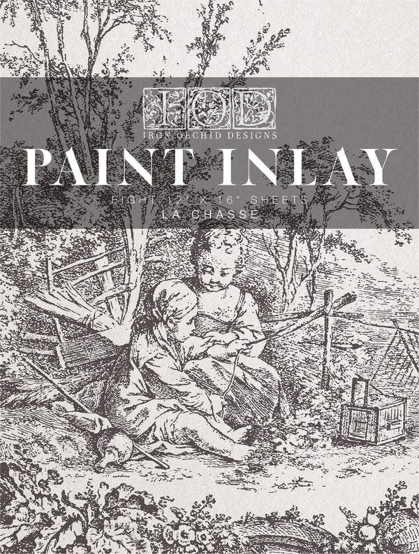 IOD La Chasse IOD Paint Inlay 12x16 Pad™