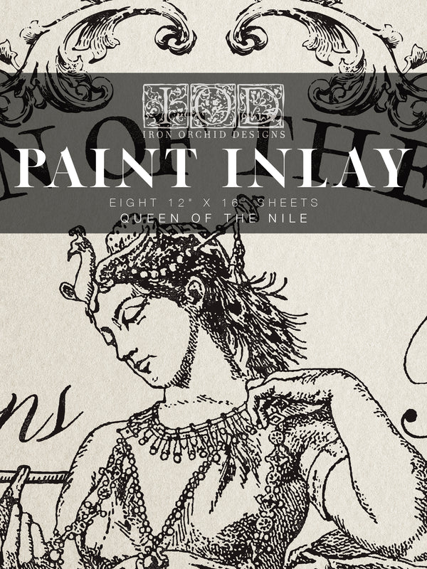 IOD Queen of the Nile IOD Paint Inlay 12x16 Pad™