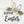 Happy Easter with Ears  - Round  Wood Door Sign | Hanger | ChicaTiza