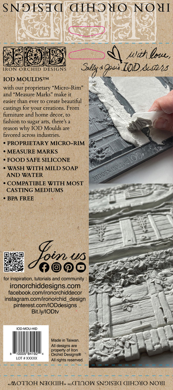 IOD Hidden Hollow 6X10 IOD Mould™
