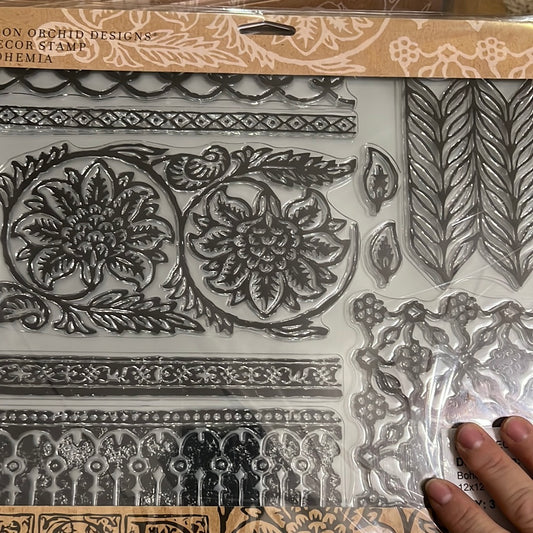 IOD Bohemia 12x12 Decor Stamp™