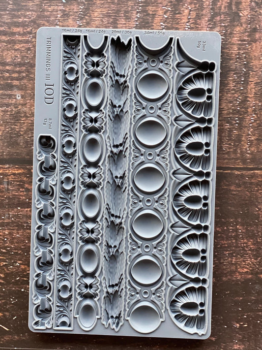 IOD  Trimmings 3 6X10 IOD Moulds™